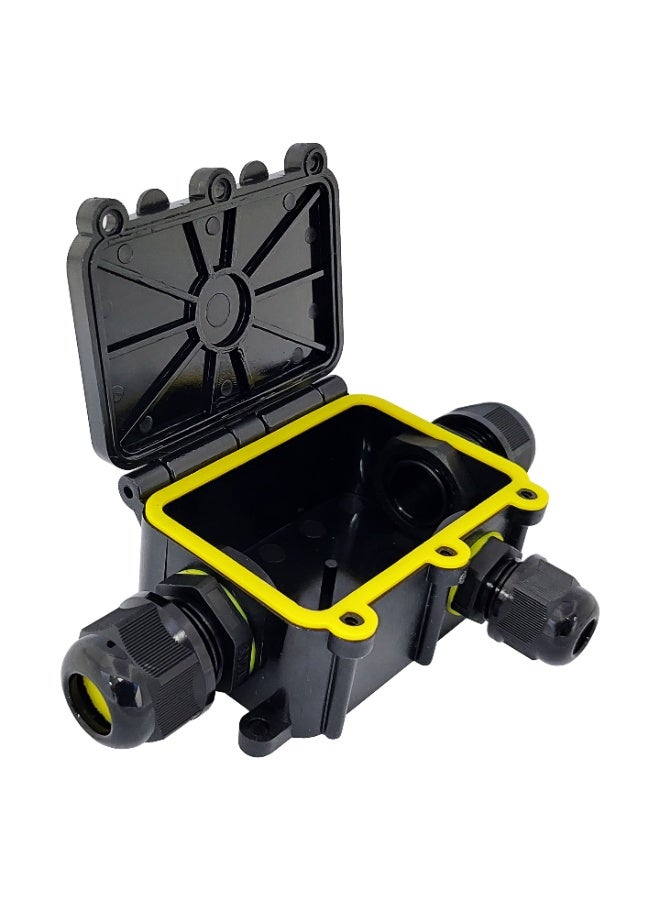 NOVEX NC-303 3-Way Waterproof Connector Box | IP68 Weatherproof Electrical Junction | 0.50–2.50mm² | 24A 450VAC - Image 5